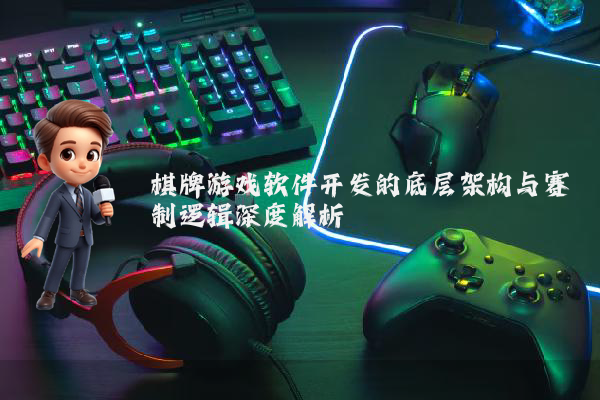 棋牌游戏软件开发的底层架构与赛制逻辑深度解析