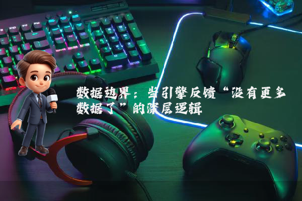 数据边界：当引擎反馈“没有更多数据了”的深层逻辑
