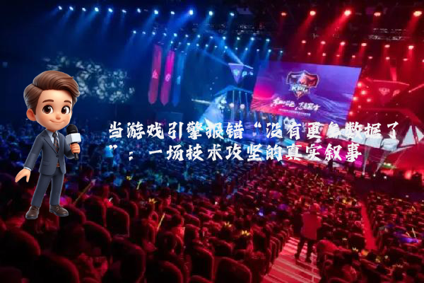 当游戏引擎报错“没有更多数据了”：一场技术攻坚的真实叙事