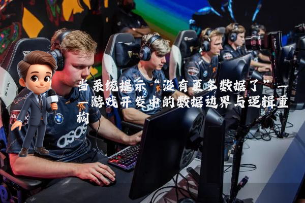当系统提示“没有更多数据了”——游戏开发中的数据边界与逻辑重构