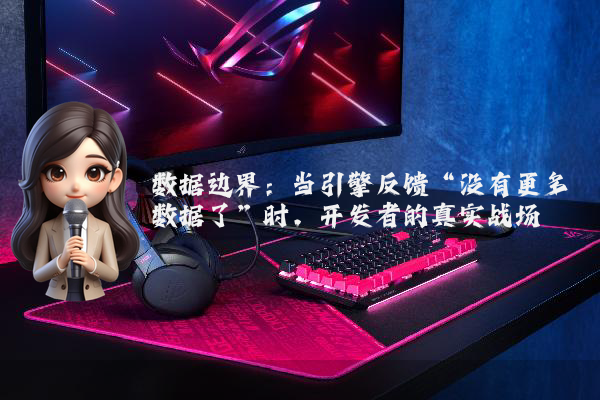 数据边界：当引擎反馈“没有更多数据了”时，开发者的真实战场